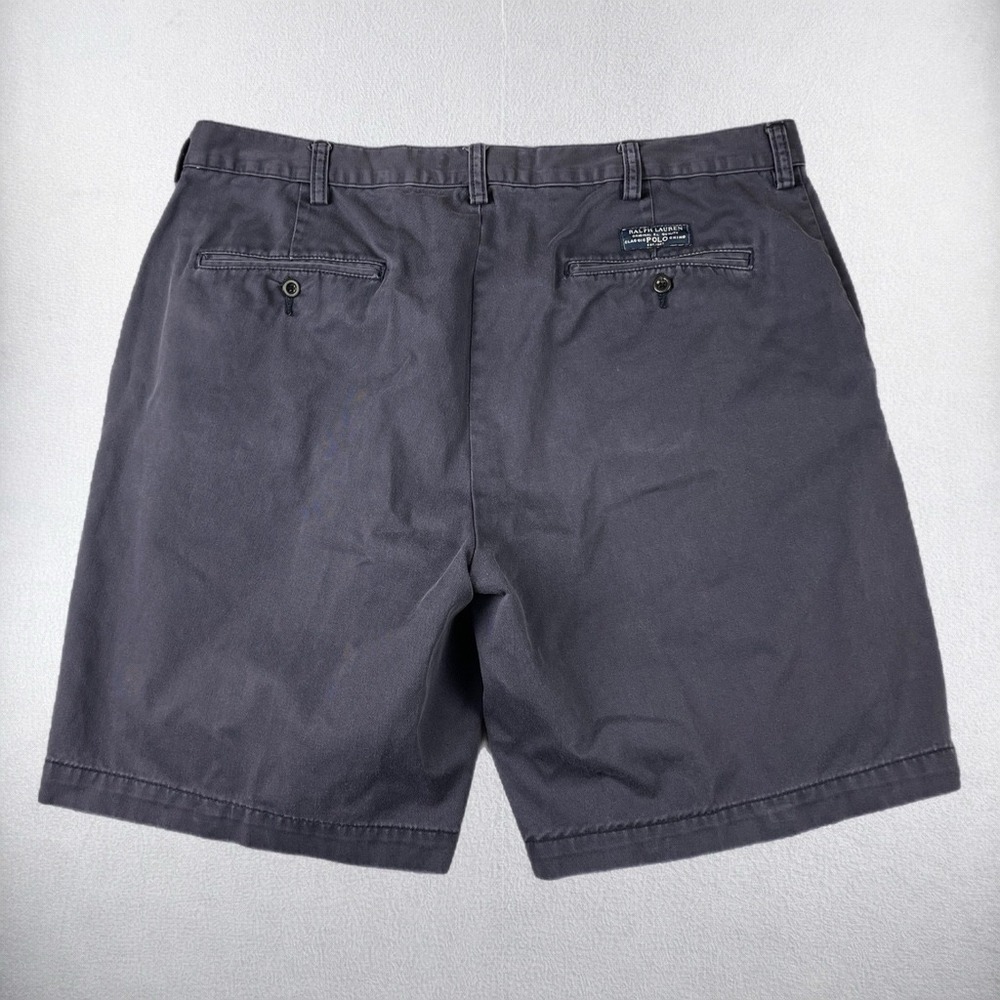 Polo Ralph Lauren Prospect Short Mens 38 Navy Blue Classic Polo Chino Cotton
